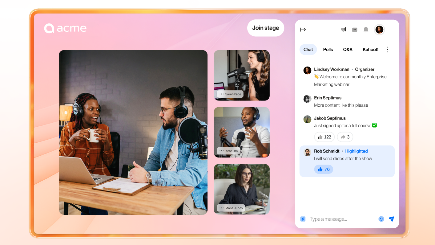 RingCentral Events Virtual Venue